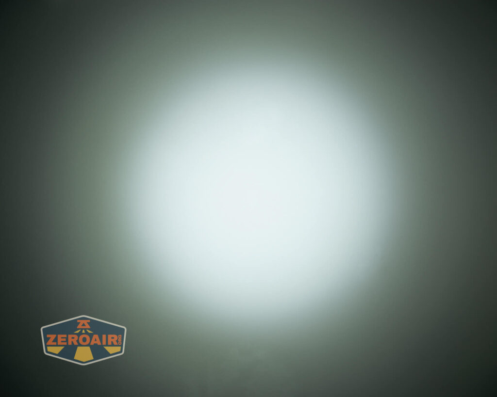 beamshots on ceiling