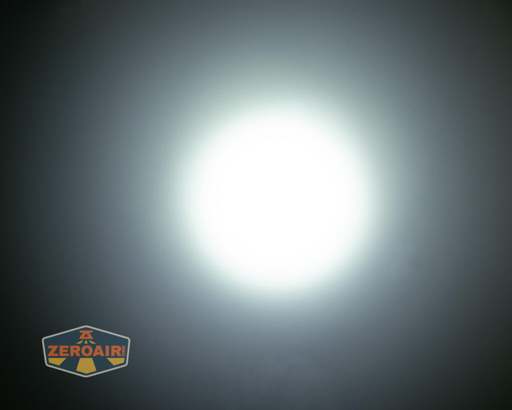 beamshots on ceiling