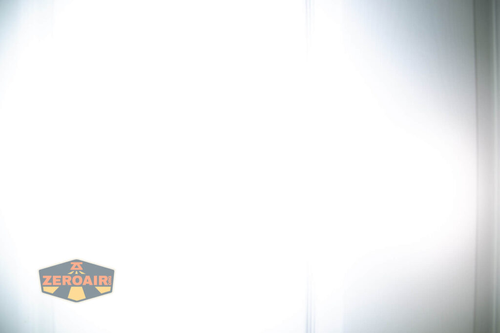 beamshots on door compared to nichia 219b