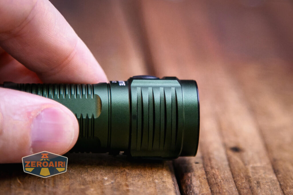 Thrunite T1S V2 flashlight e-switch profile