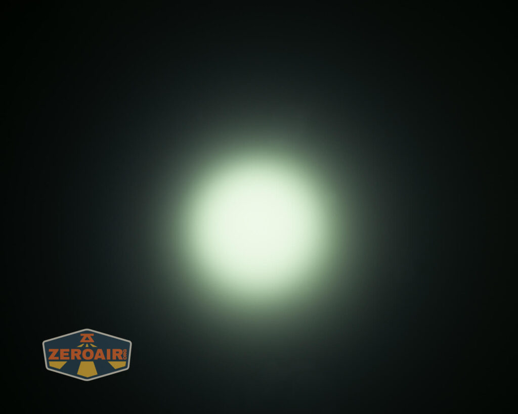 beamshots on ceiling