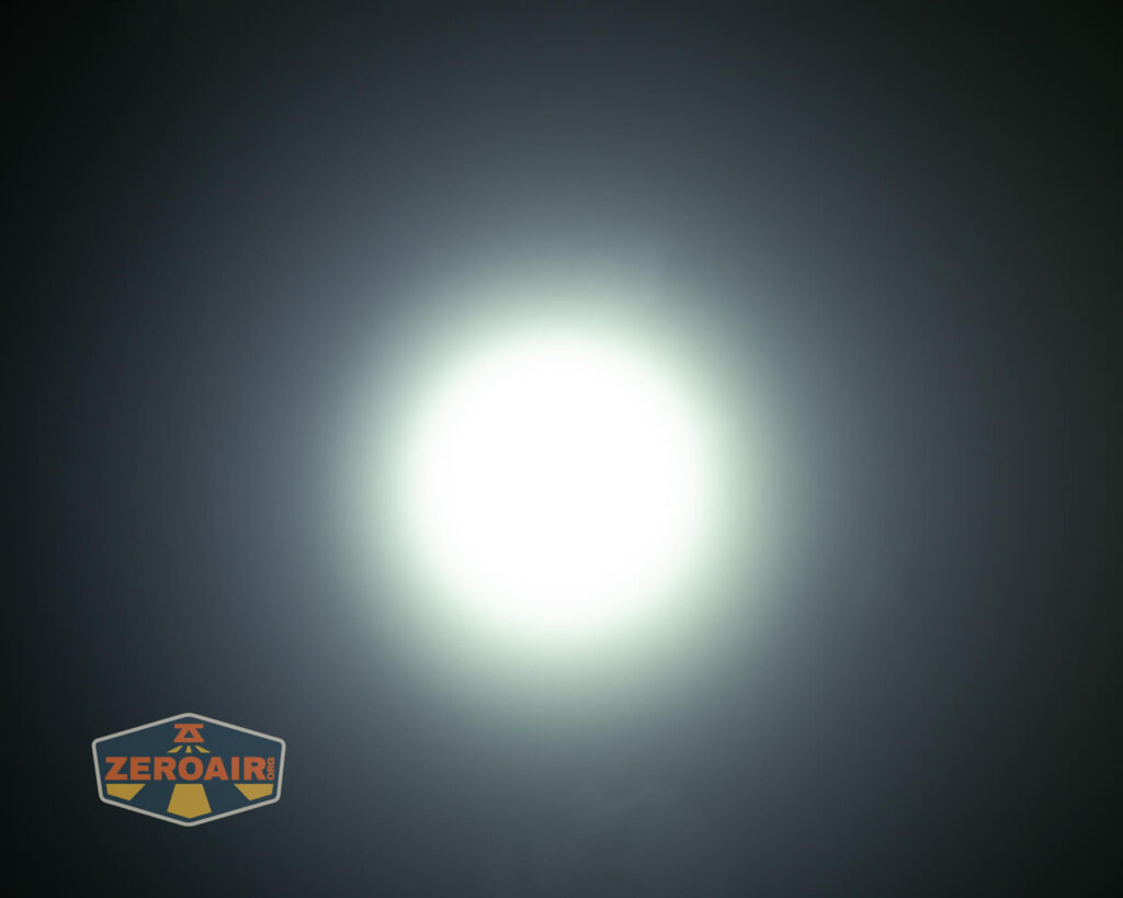 beamshots on ceiling