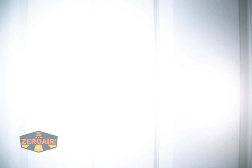 beamshots on door compared to nichia 219b