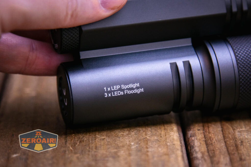 Acebeam Terminator M1 flashlight screen printing