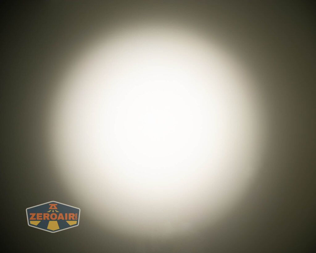 beamshots on ceiling