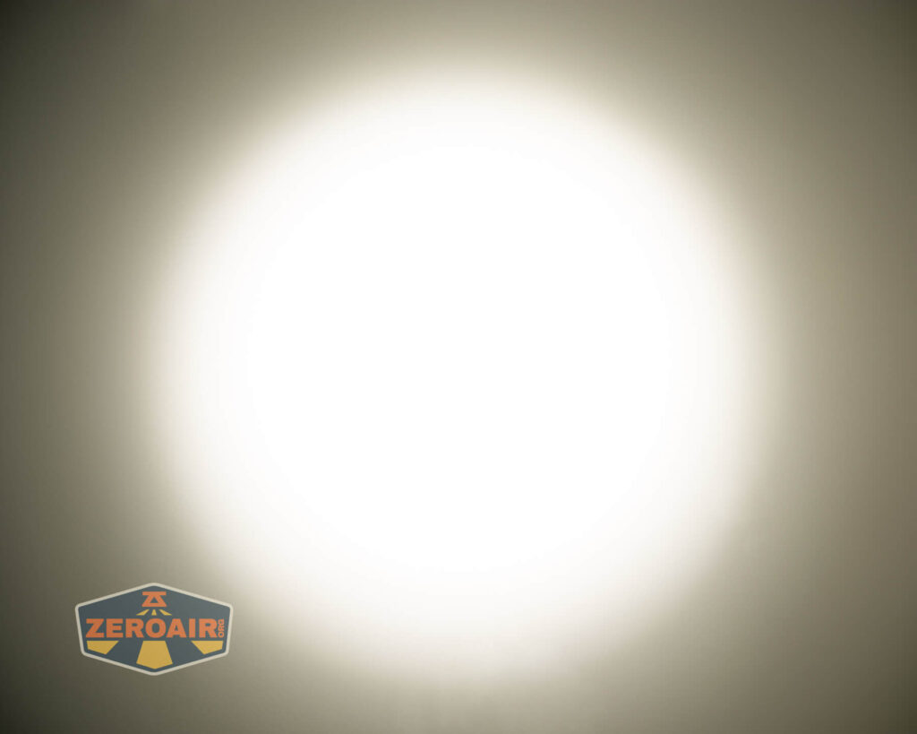 beamshots on ceiling