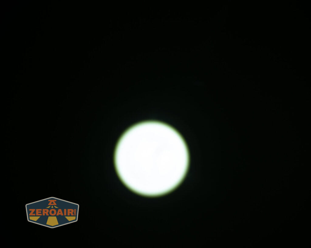 beamshots on ceiling