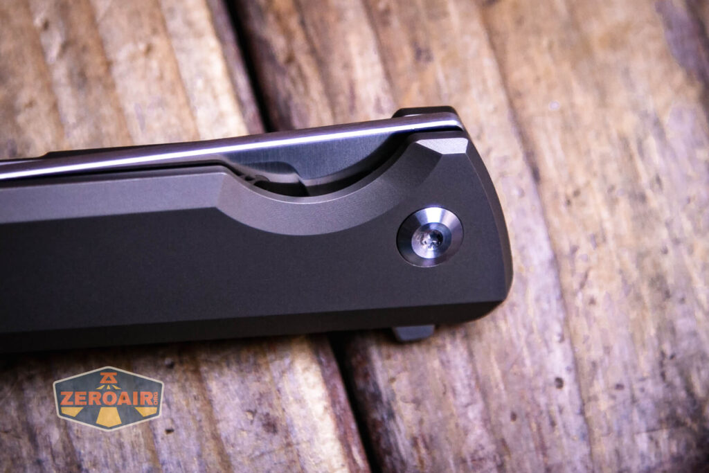 Kansept Anomaly titanium knife no nail nick view