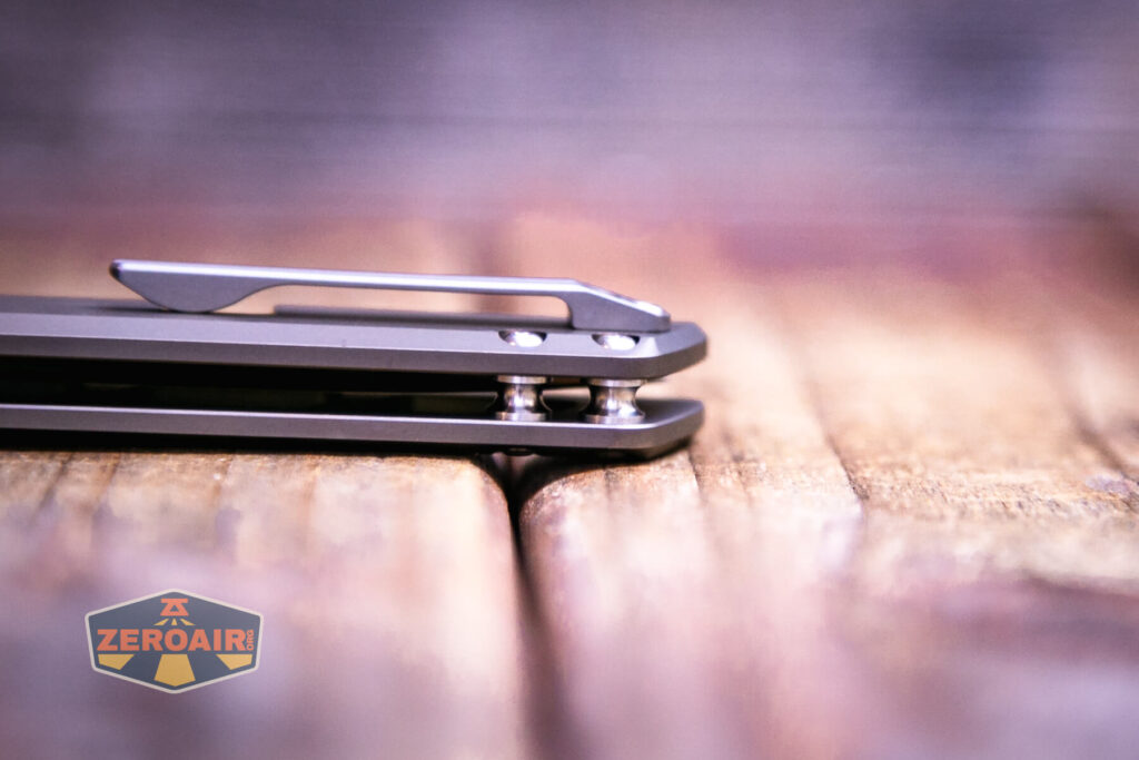 Kansept Anomaly titanium knife backspacers