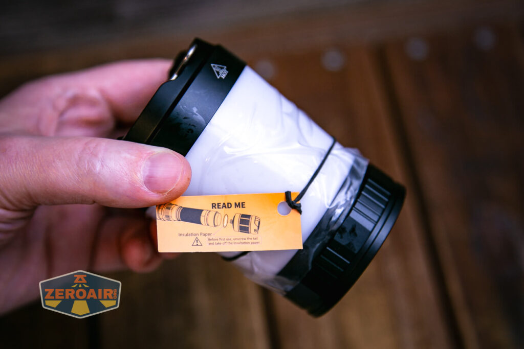 Sofirn LT1S Pro camping lantern instructions