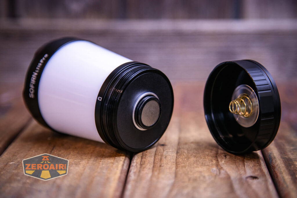 Sofirn LT1S Pro camping lantern with included 21700 installed