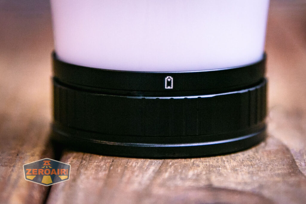 Sofirn LT1S Pro camping lantern cell direction indicator