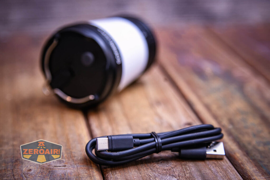 Sofirn LT1S Pro camping lantern charging cable