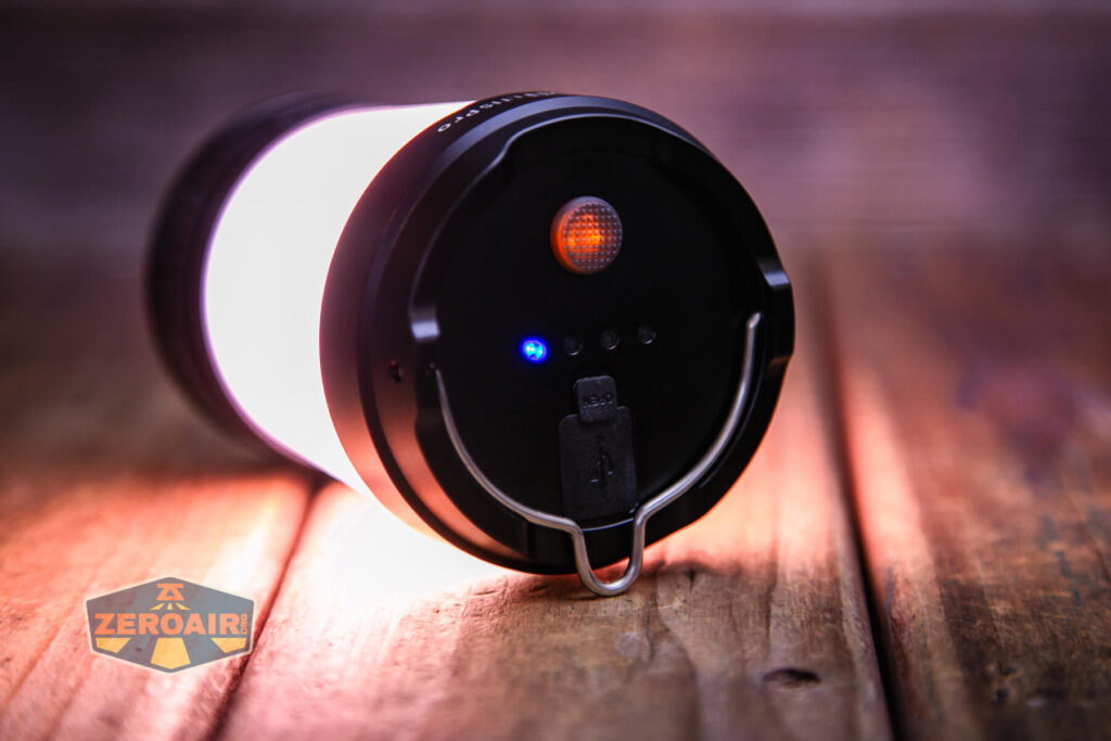 Sofirn LT1S Pro camping lantern indicating e-switch