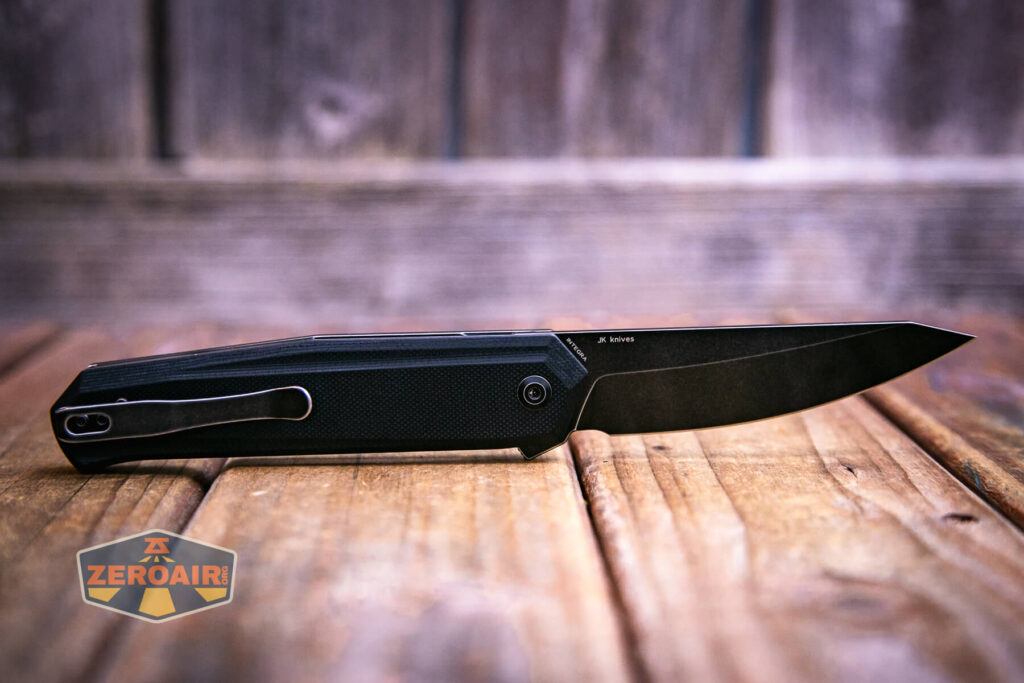 fully open showing both sides