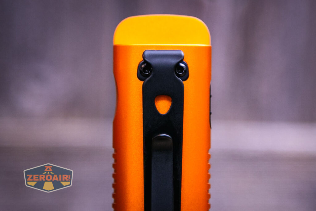 Olight Arkflex adjustable flashlight pocket clip screws