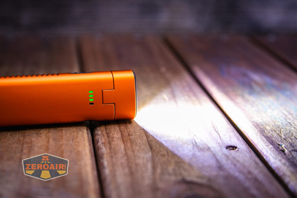 Olight Arkflex adjustable flashlight emitters on