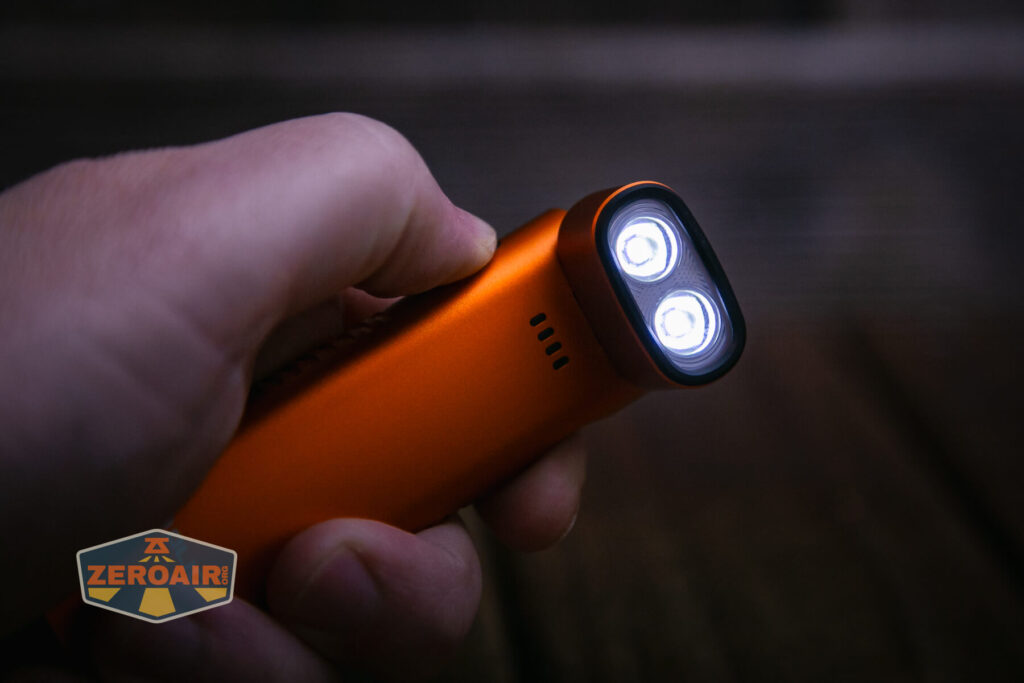 Olight Arkflex adjustable flashlight emitters on