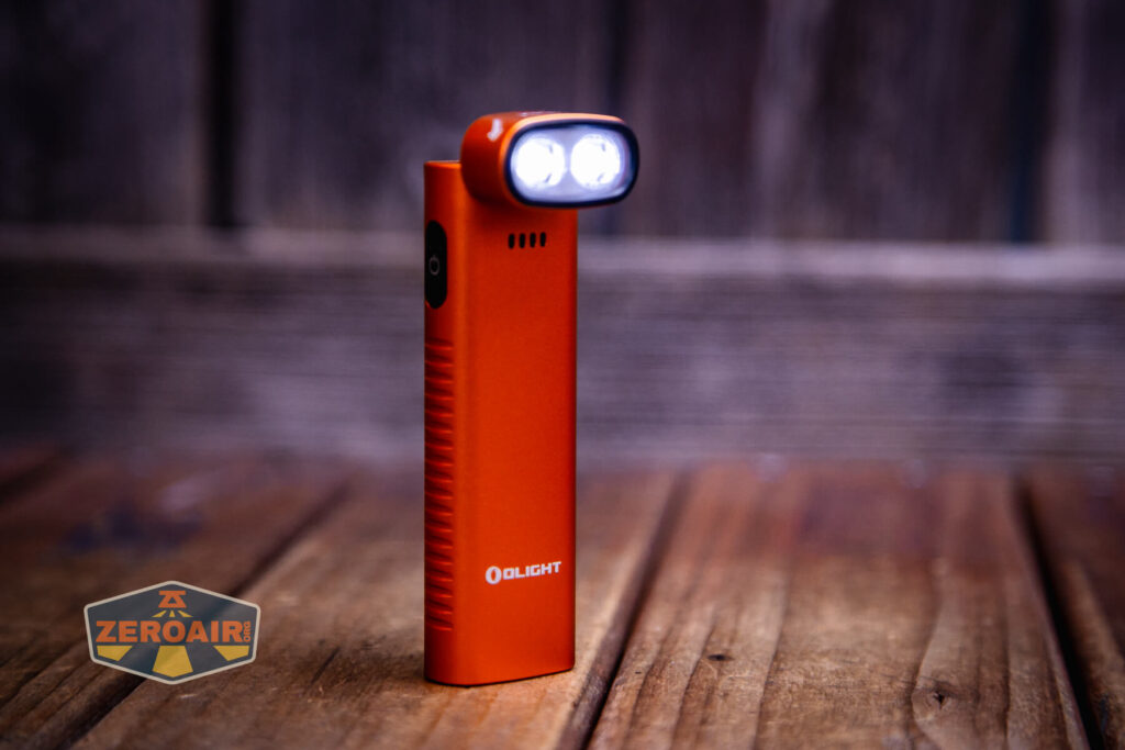 Olight Arkflex adjustable flashlight emitters on