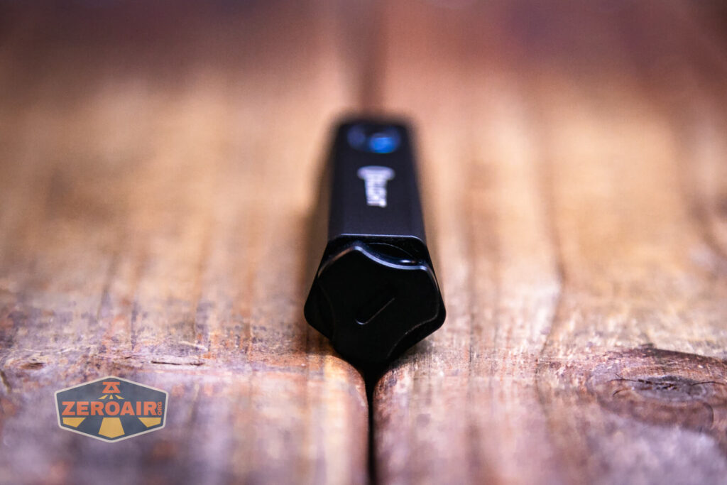 Olight Diffuse 14500 EDC flashlight tritium slot