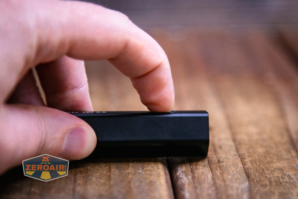 Olight Diffuse 14500 EDC flashlight switch actuation