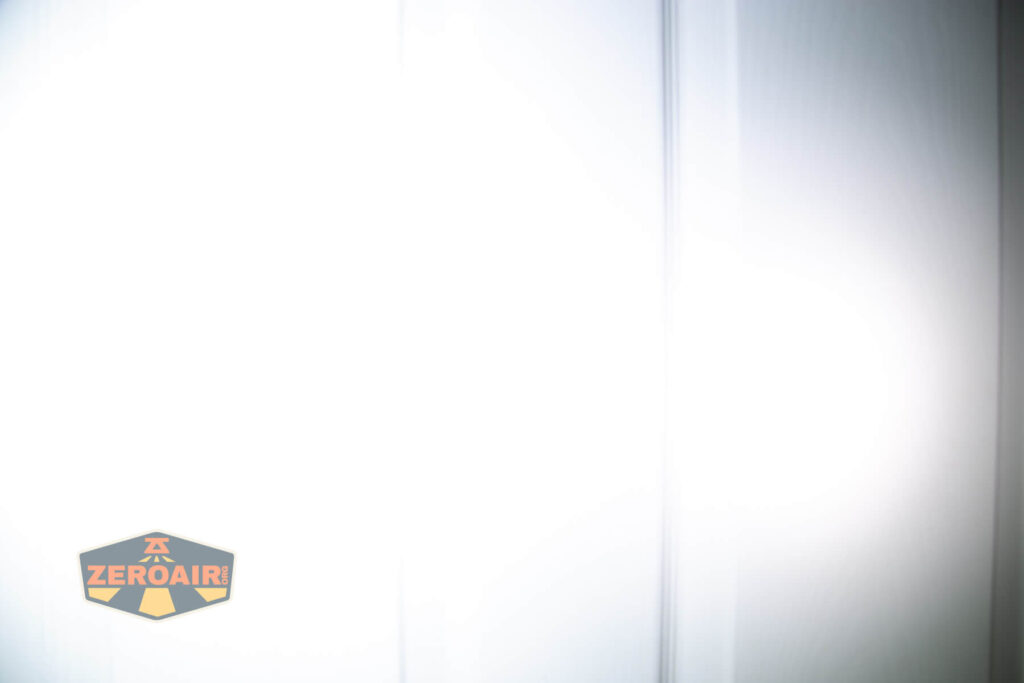 beamshots on door (at 1') compared to nichia 219b 4500K