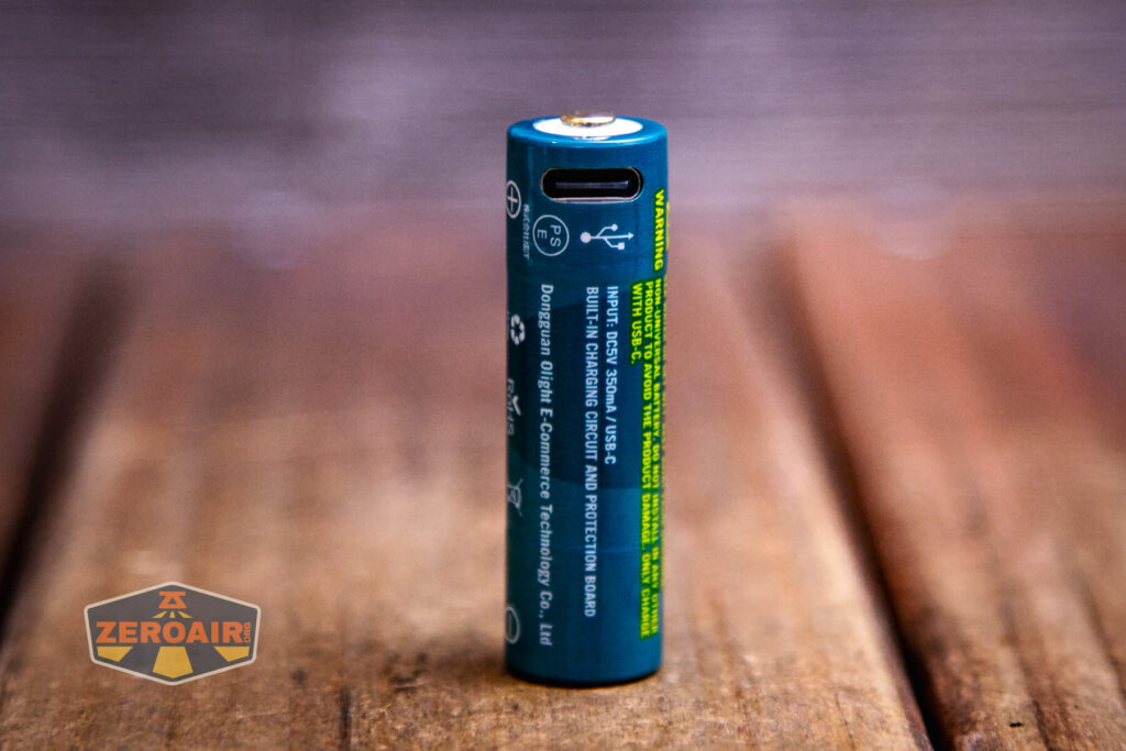 Olight Diffuse EDC Pocket flashlight included 14500 usb-c port