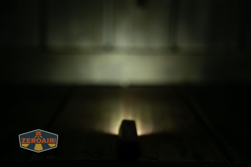 Olight Diffuse EDC Pocket flashlight emitter on