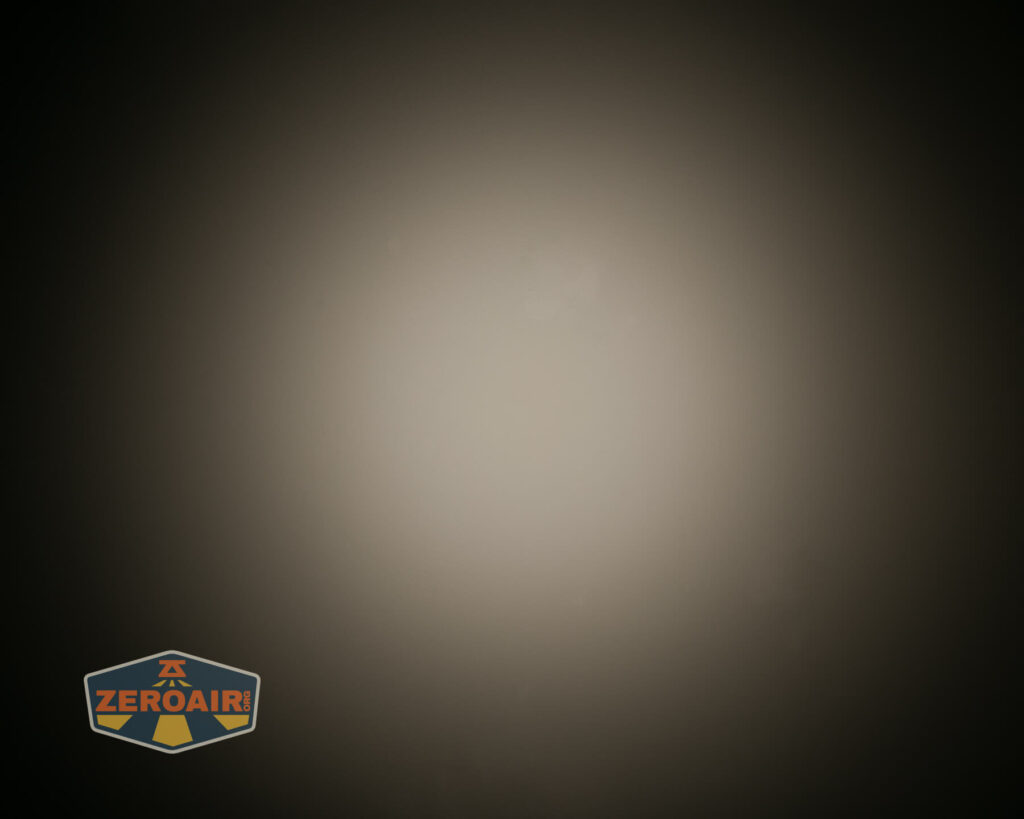 beamshots on ceiling