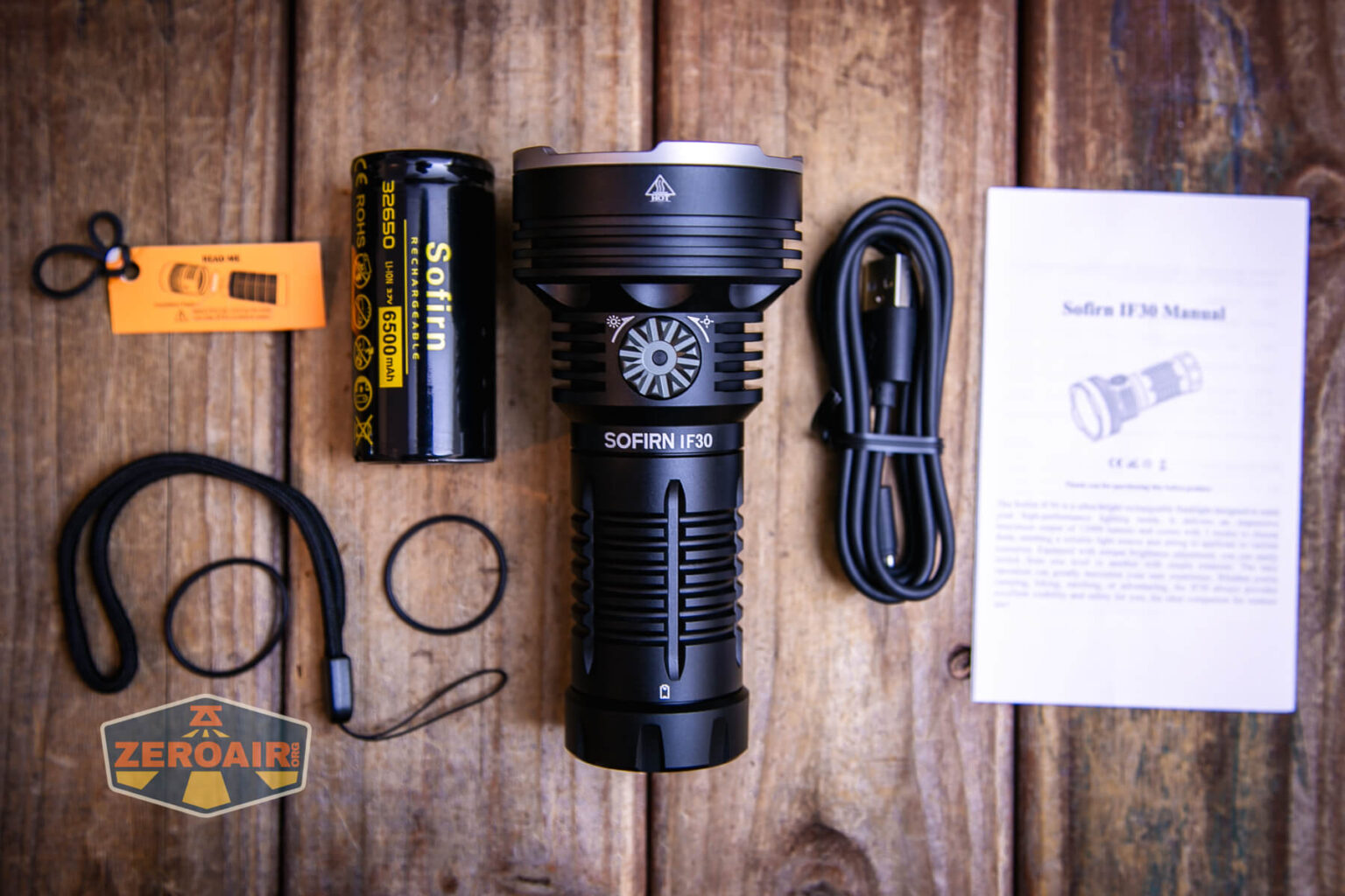 Sofirn IF30 Flashlight Review ZeroAir Reviews