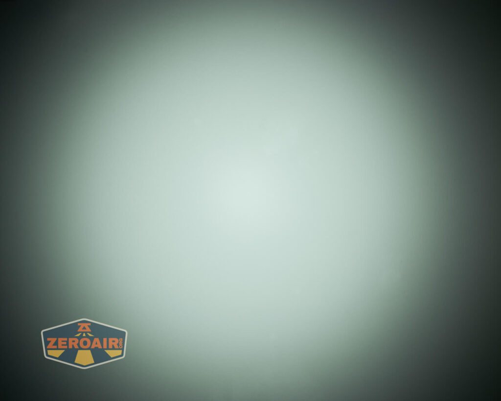 beamshots on ceiling