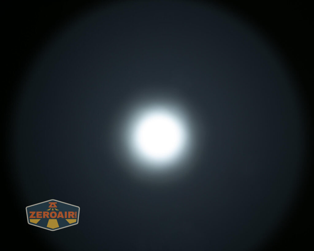 beamshots on ceiling