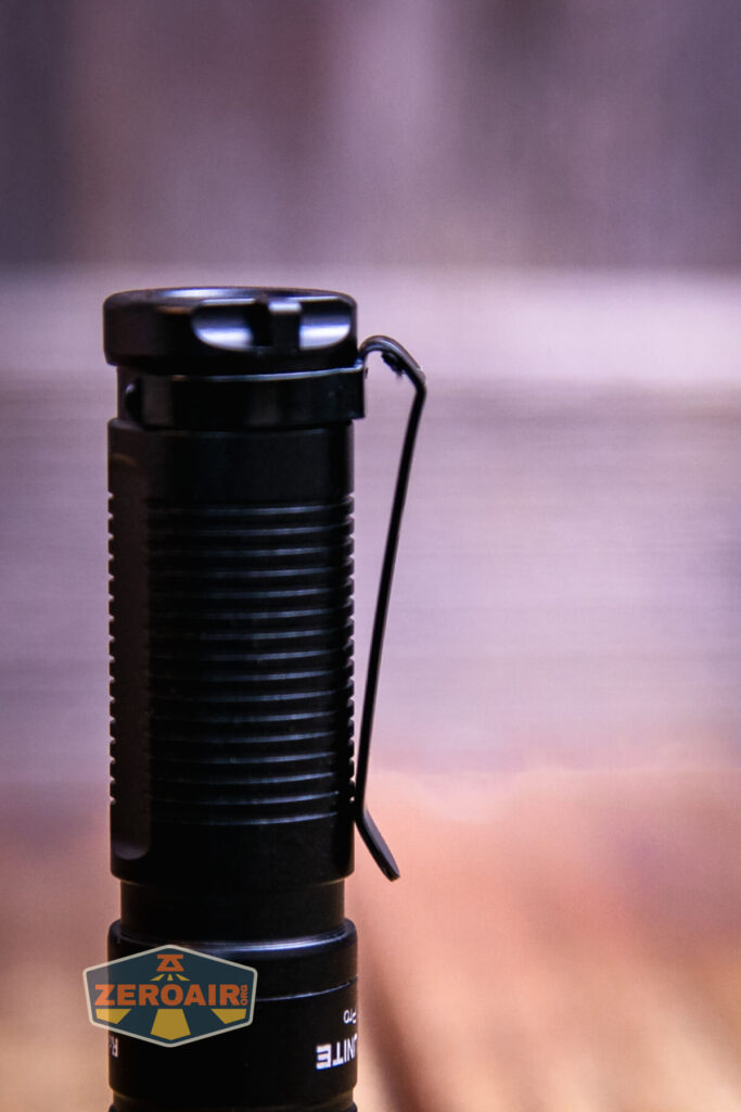 Thrunite Ti Pro flashlight pocket clip