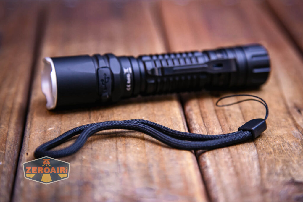 Wurkkos TD03 tactical flashlight lanyard