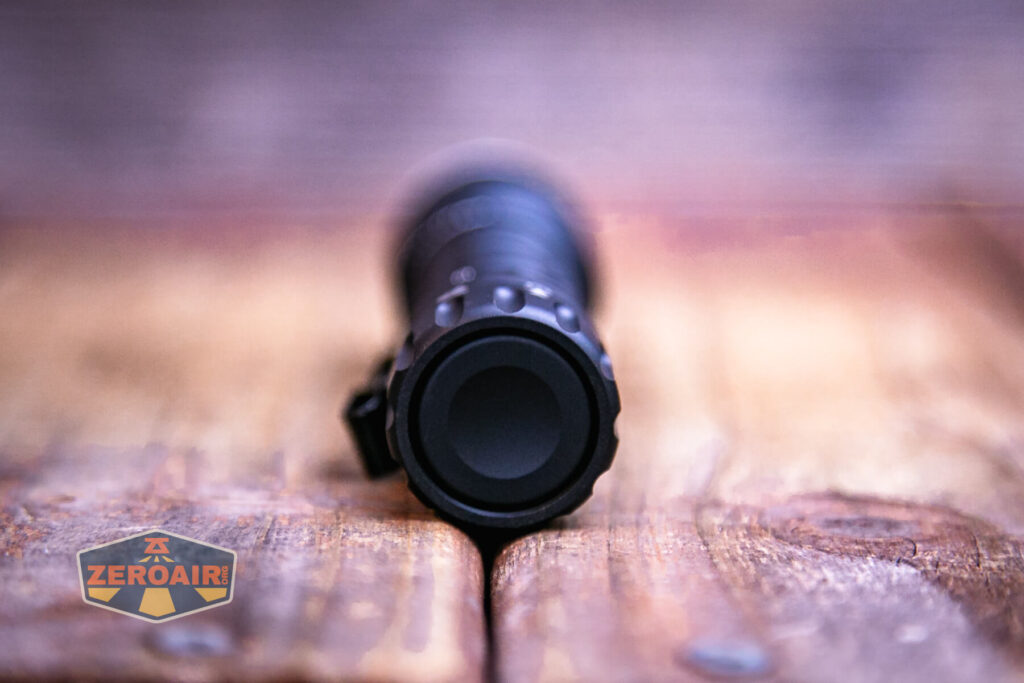 Wurkkos TD03 tactical flashlight tailcap detail