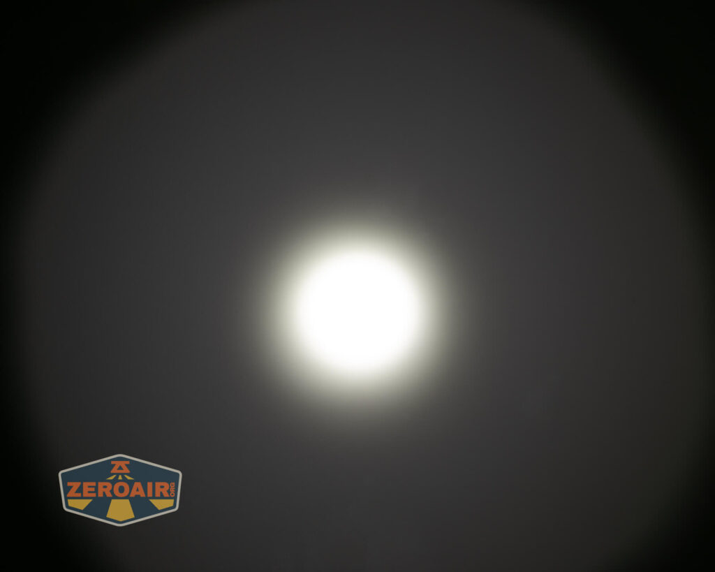 beamshots on ceiling