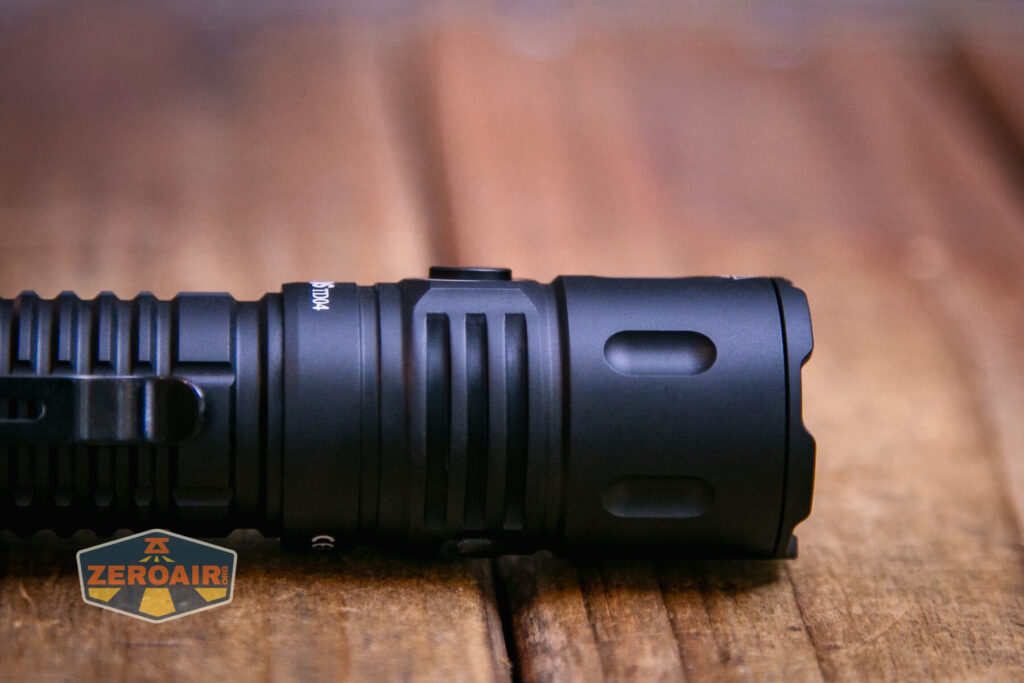 Wurkkos TD04 rechargeable flashlight e-switch