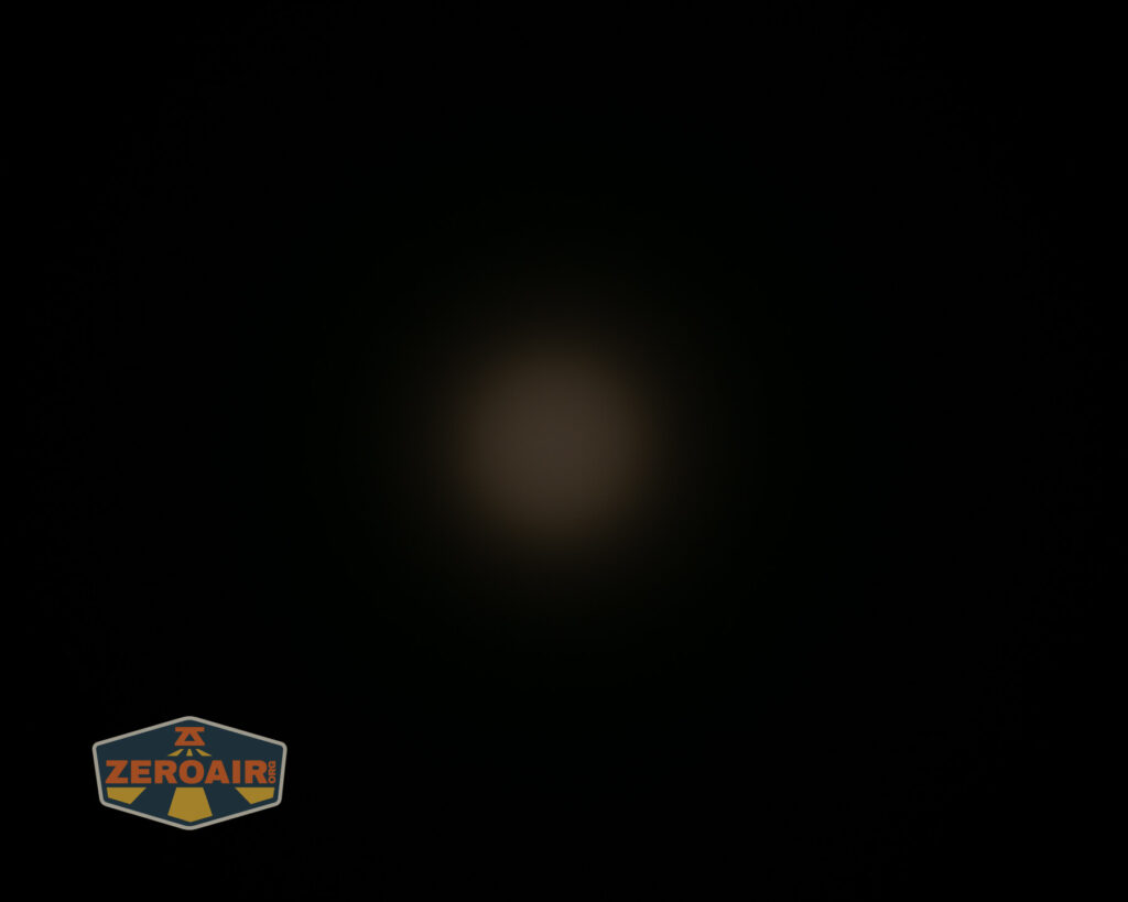 beamshots on ceiling