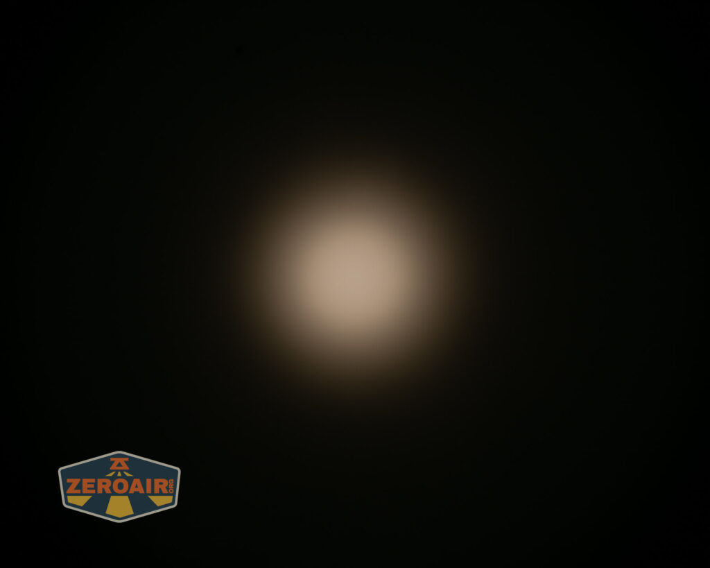 beamshots on ceiling