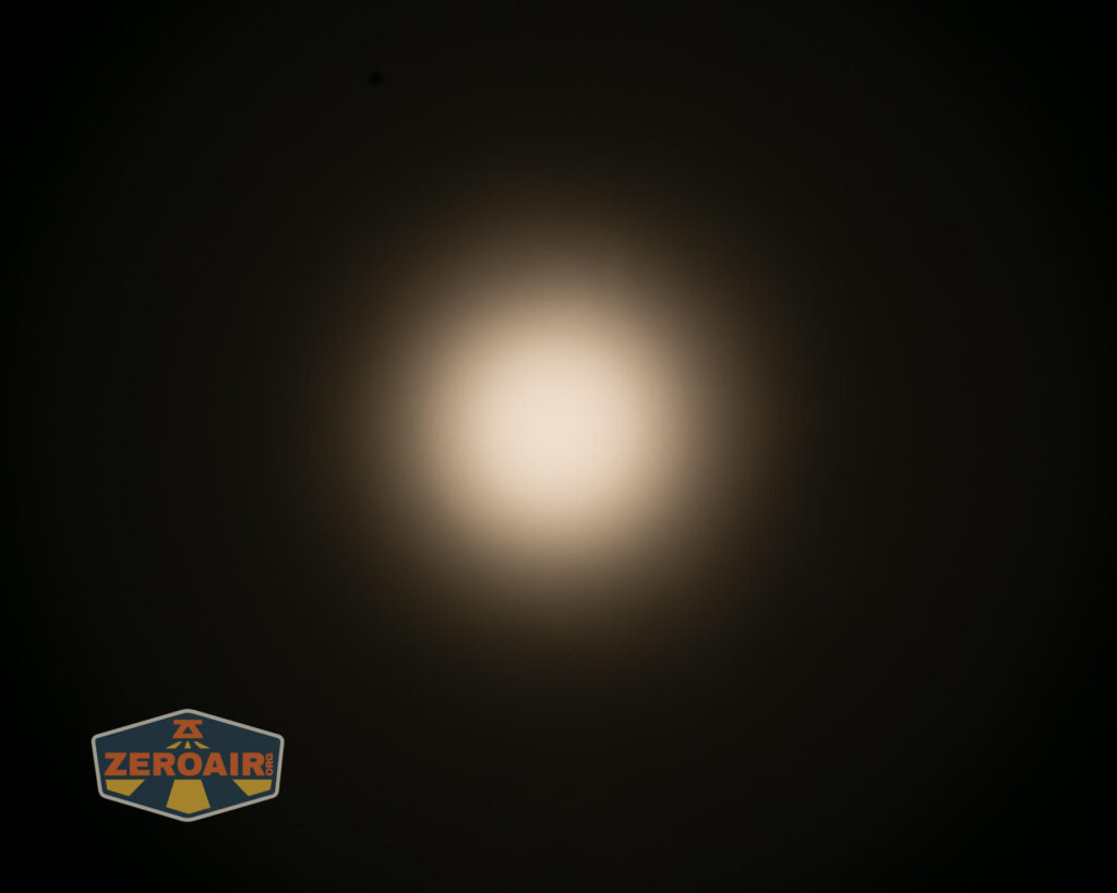 beamshots on ceiling