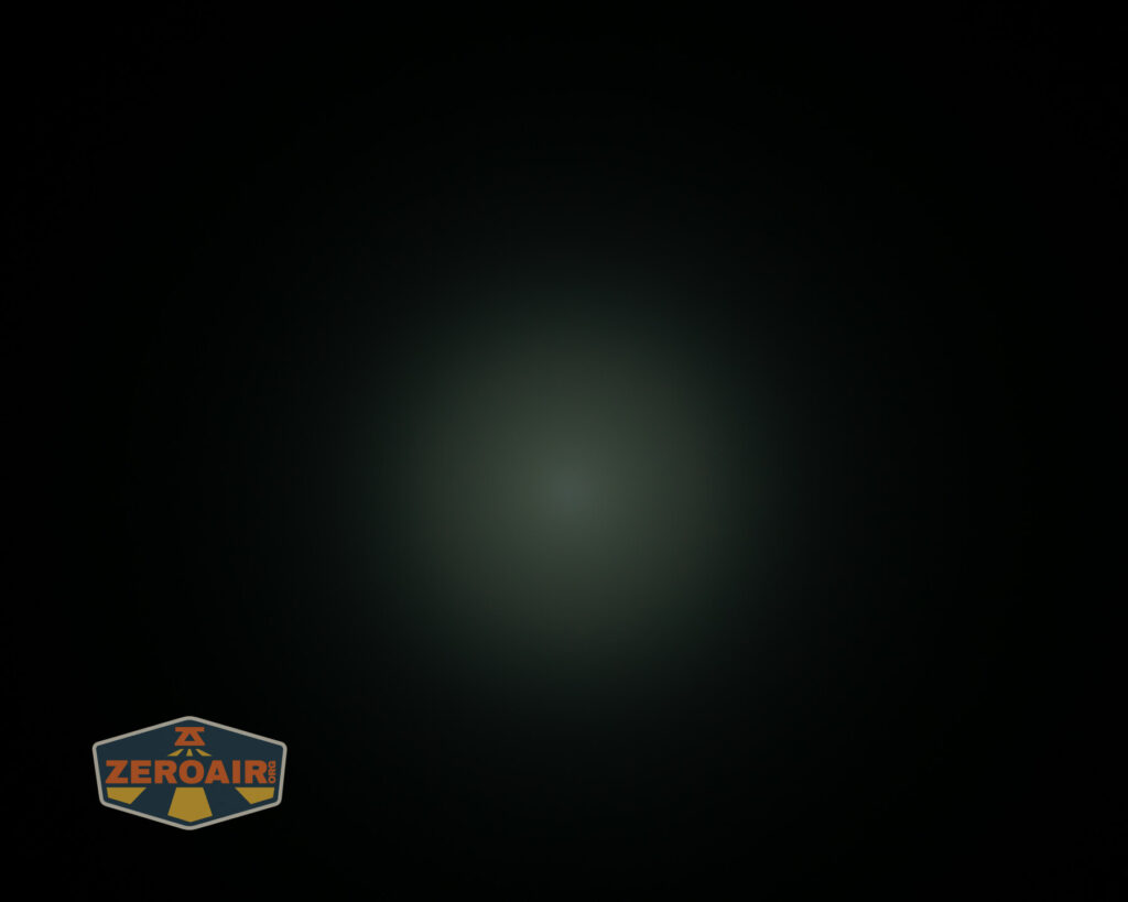 beamshots on ceiling zoom extremes