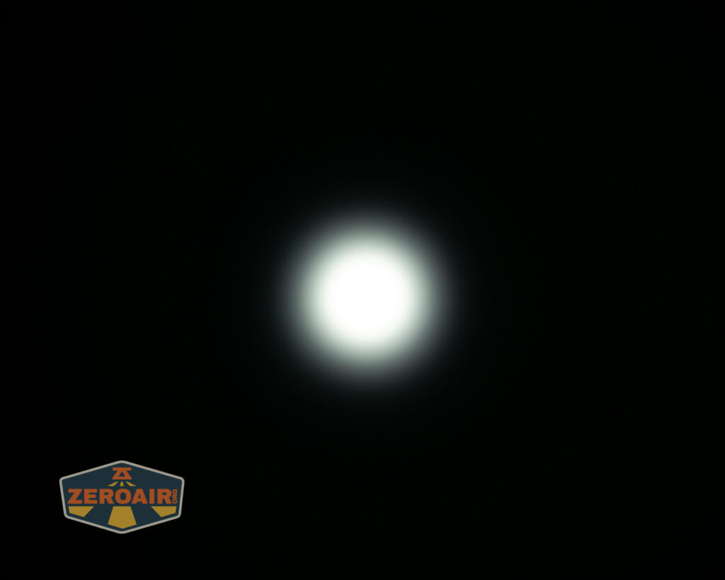 beamshots on ceiling all zoom settings