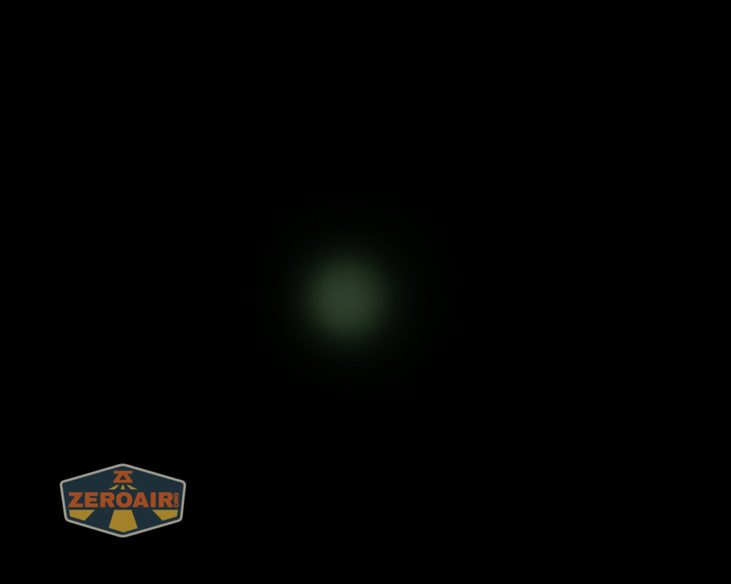 beamshots on ceiling