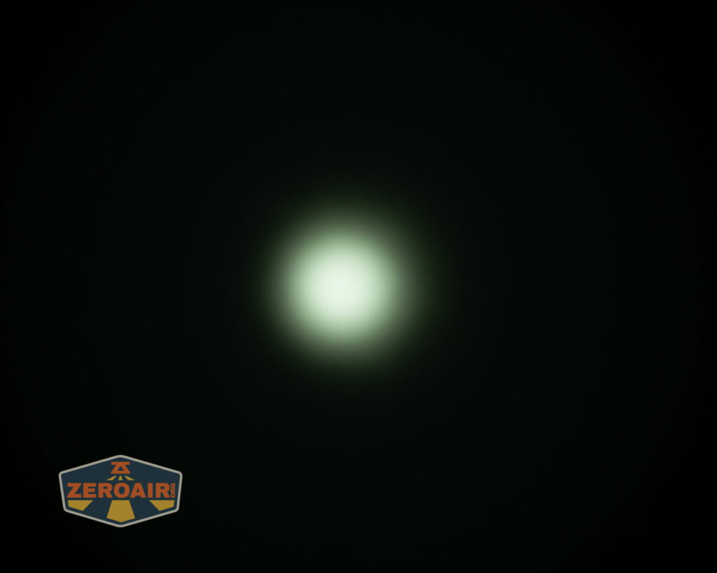 beamshots on ceiling