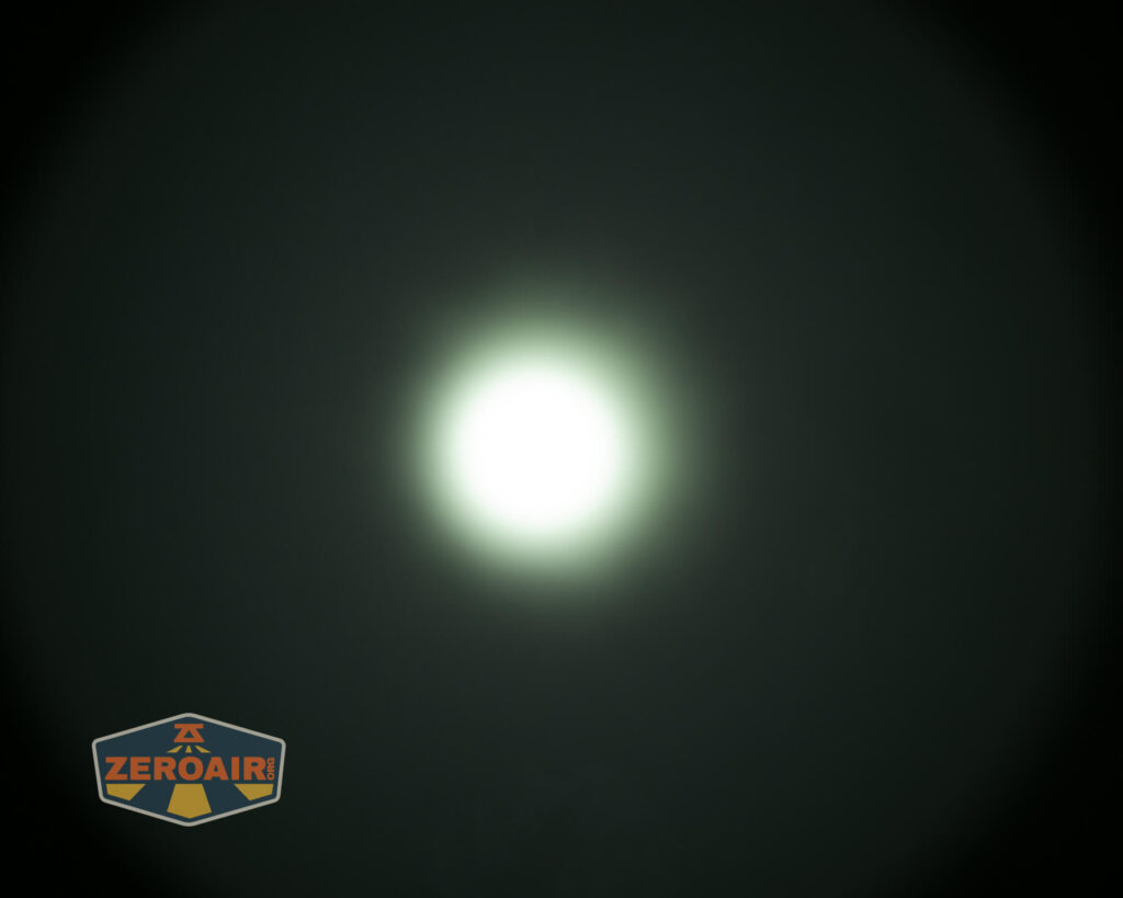 beamshots on ceiling