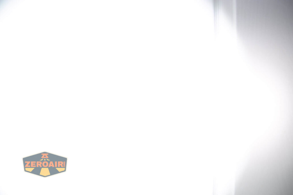 beamshots on door compared to nichia 219b