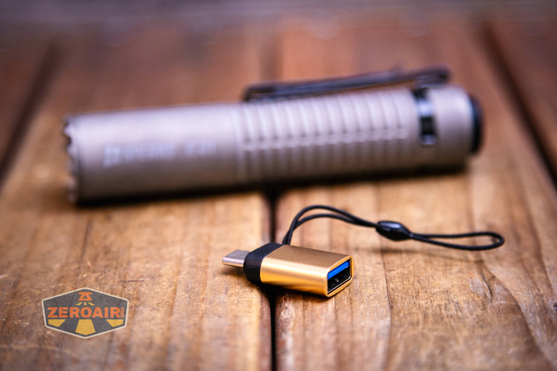 Speras E21 Titanium Flashlight Review - ZeroAir Reviews