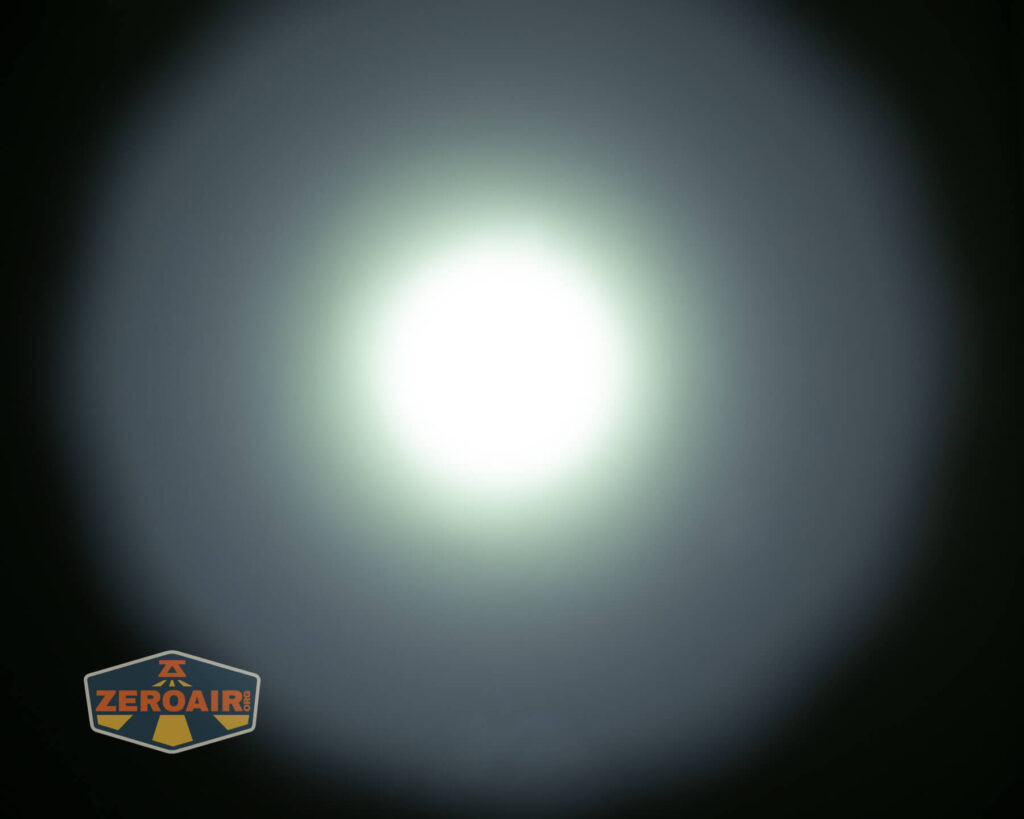 beamshots on ceiling