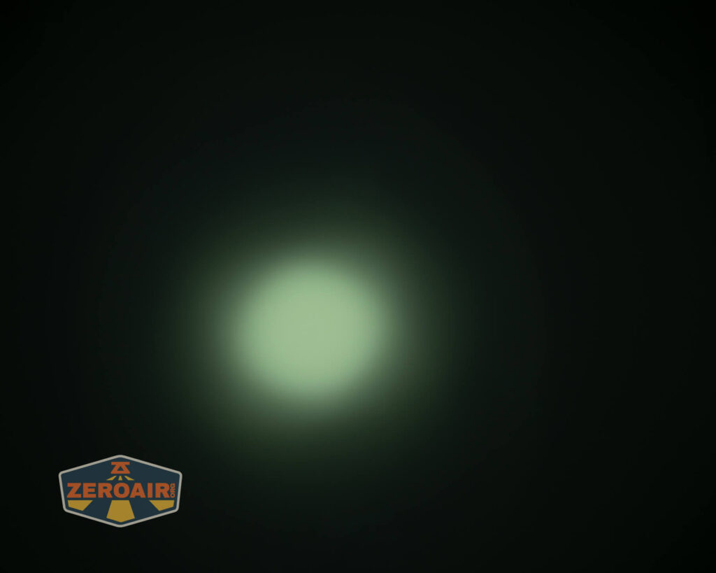 beamshots on ceiling