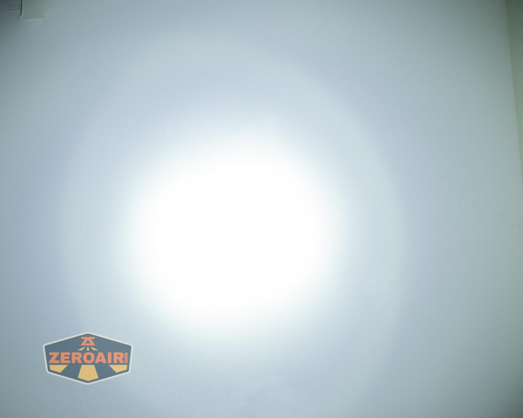 beamshots on ceiling